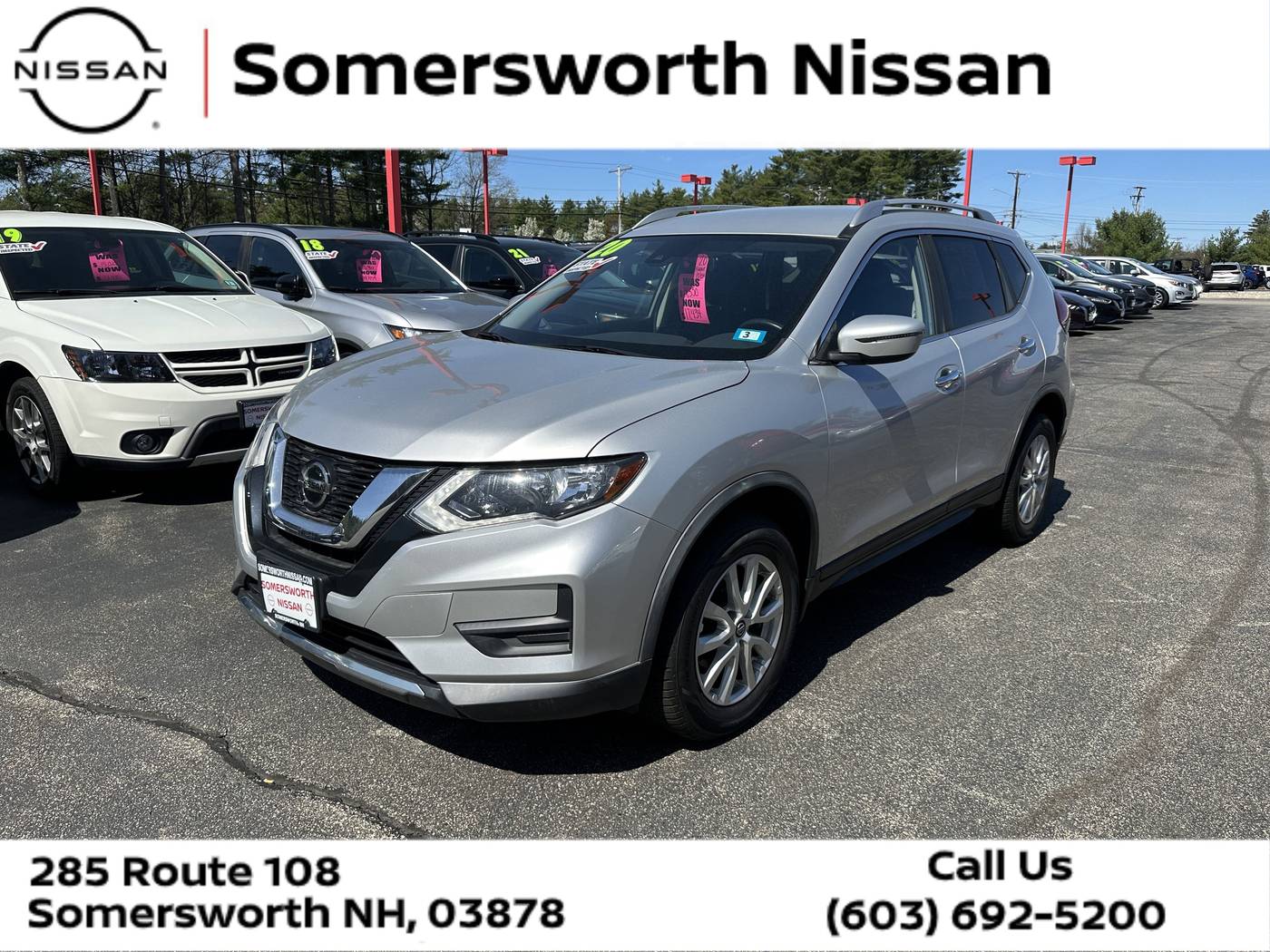 2020 Nissan Rogue SV — SUV — 62,127 mi — Somersworth, NH
