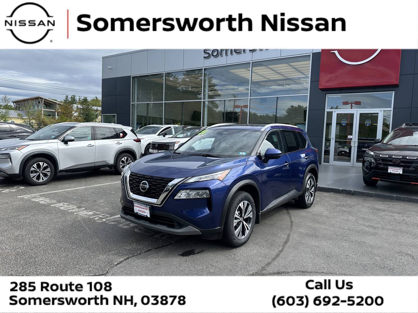 2021 Nissan Rogue SV — SUV — 72,694 mi — Somersworth, NH