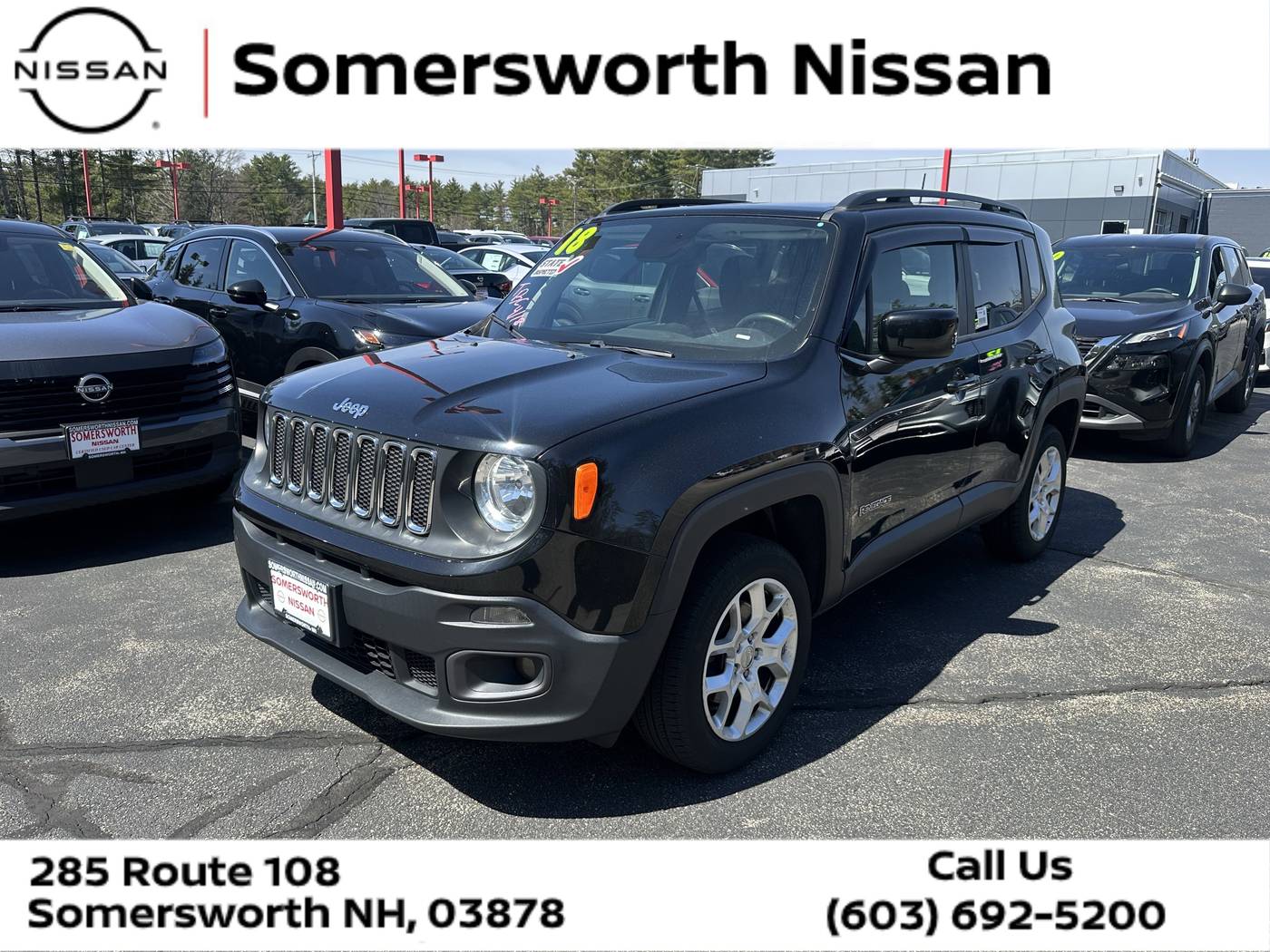 2018 Jeep Renegade Latitude — SUV — 81,554 mi — Somersworth, NH