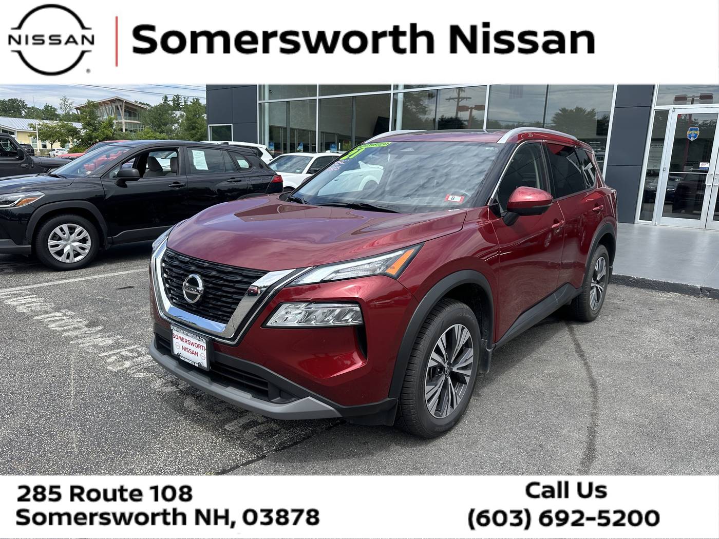 2021 Nissan Rogue SV — SUV — 27,526 mi — Somersworth, NH