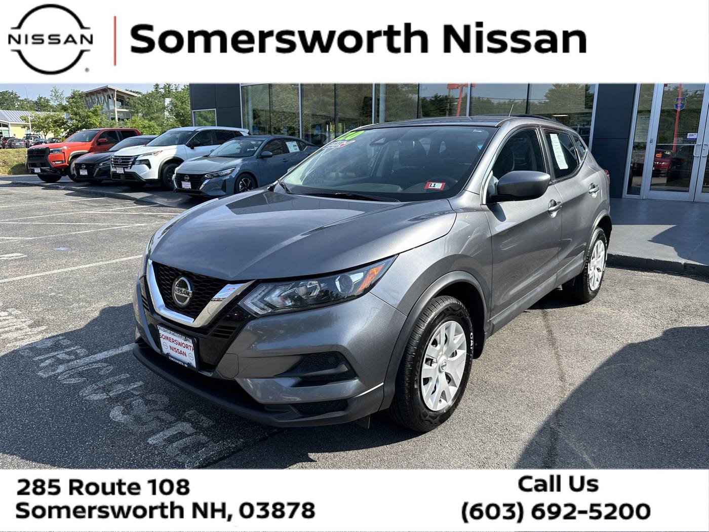 2020 Nissan Rogue Sport S — SUV — 85,484 mi — Somersworth, NH
