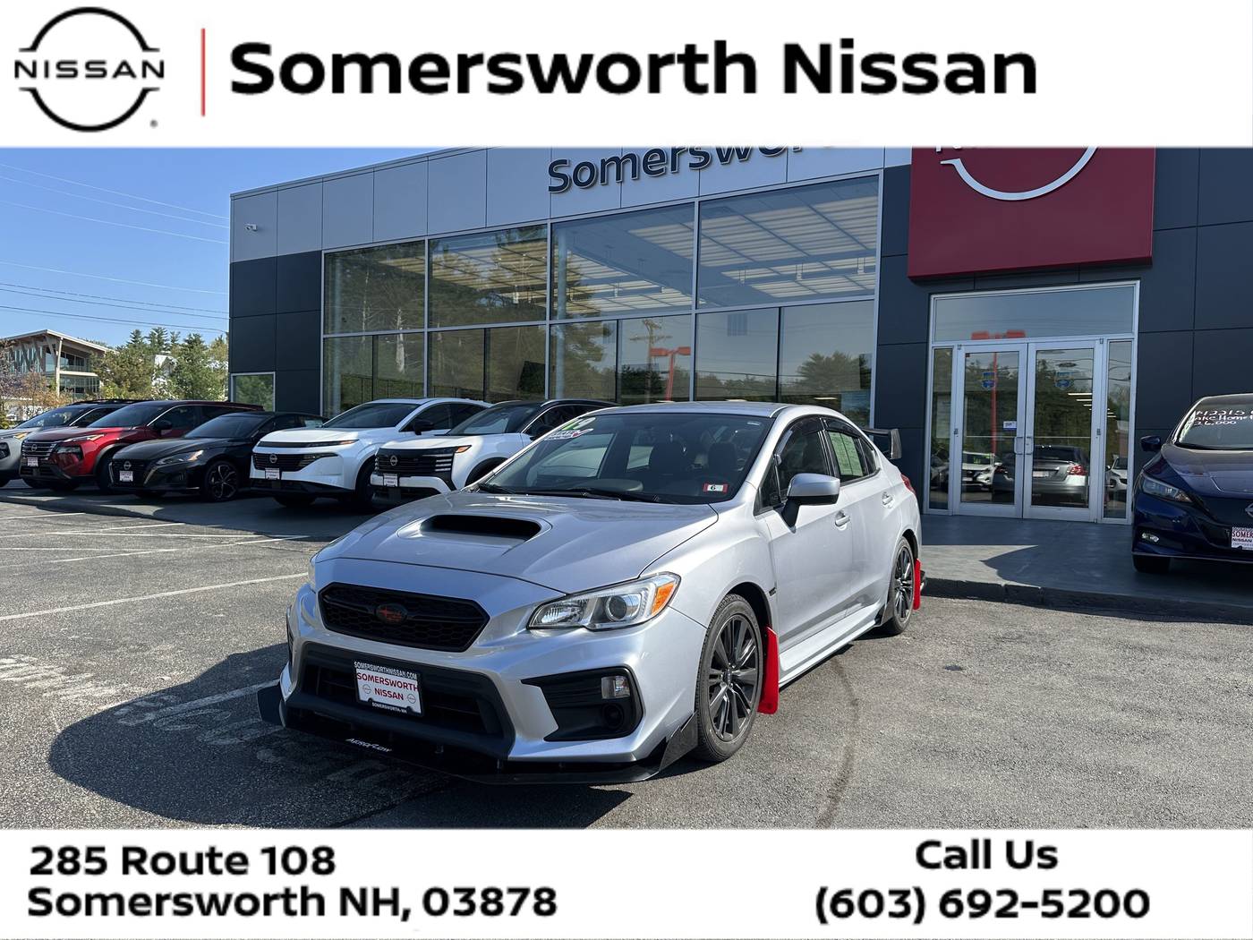 2019 Subaru WRX Base — Sedan — 78,846 mi — Somersworth, NH