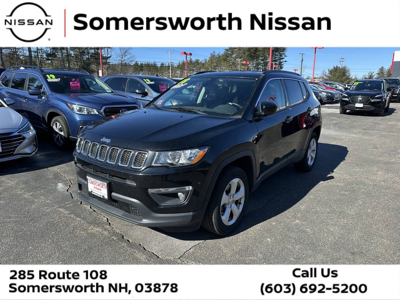 2018 Jeep Compass Latitude — SUV — 81,871 mi — Somersworth, NH