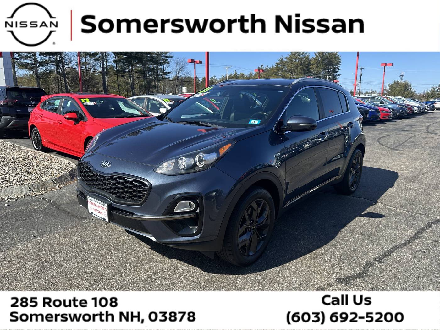 2021 Kia Sportage S — SUV — 90,687 mi — Somersworth, NH