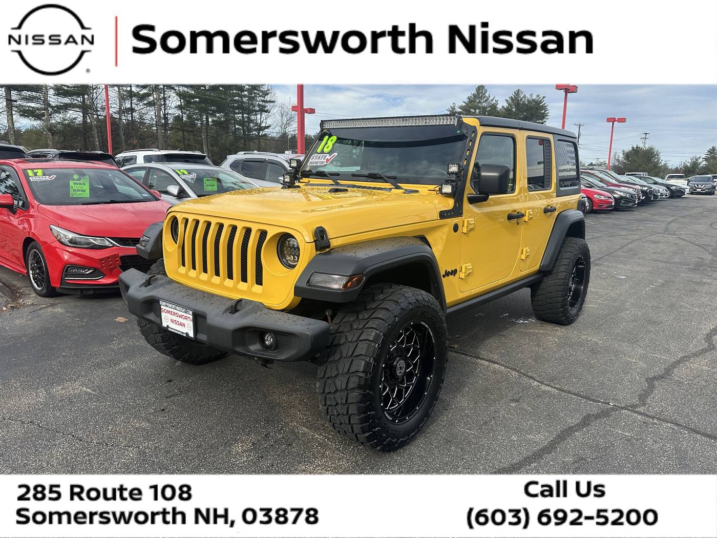 2018 Jeep Wrangler Sport — SUV — 65,307 mi — Somersworth, NH