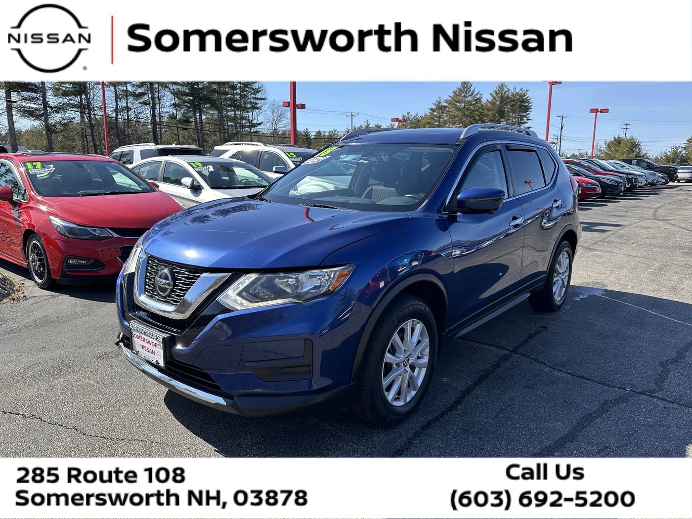 2018 Nissan Rogue SV — SUV — 65,913 mi — Somersworth, NH