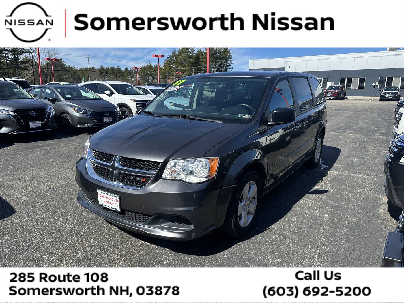 2017 Dodge Grand Caravan SE — Minivan — 92,999 mi — Somersworth, NH