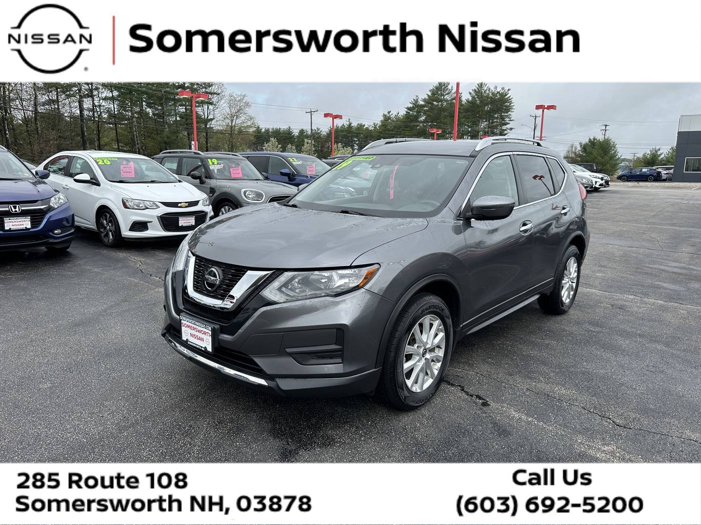 2019 Nissan Rogue SV — SUV — 34,226 mi — Somersworth, NH