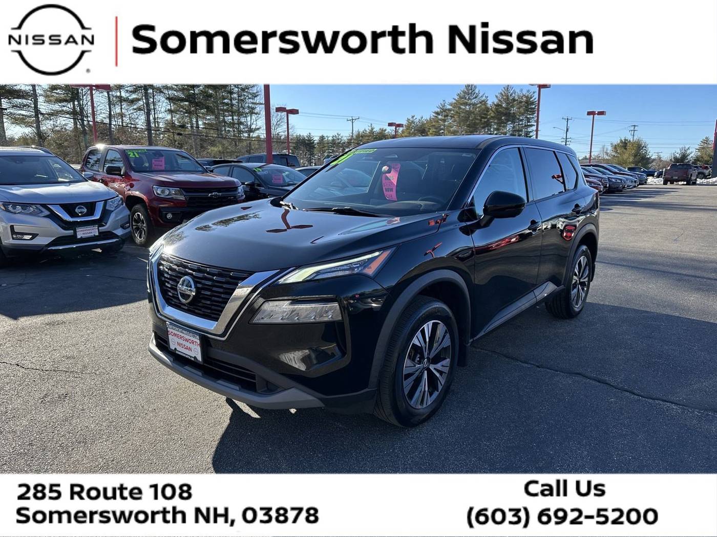 2021 Nissan Rogue SV — SUV — 34,645 mi — Somersworth, NH
