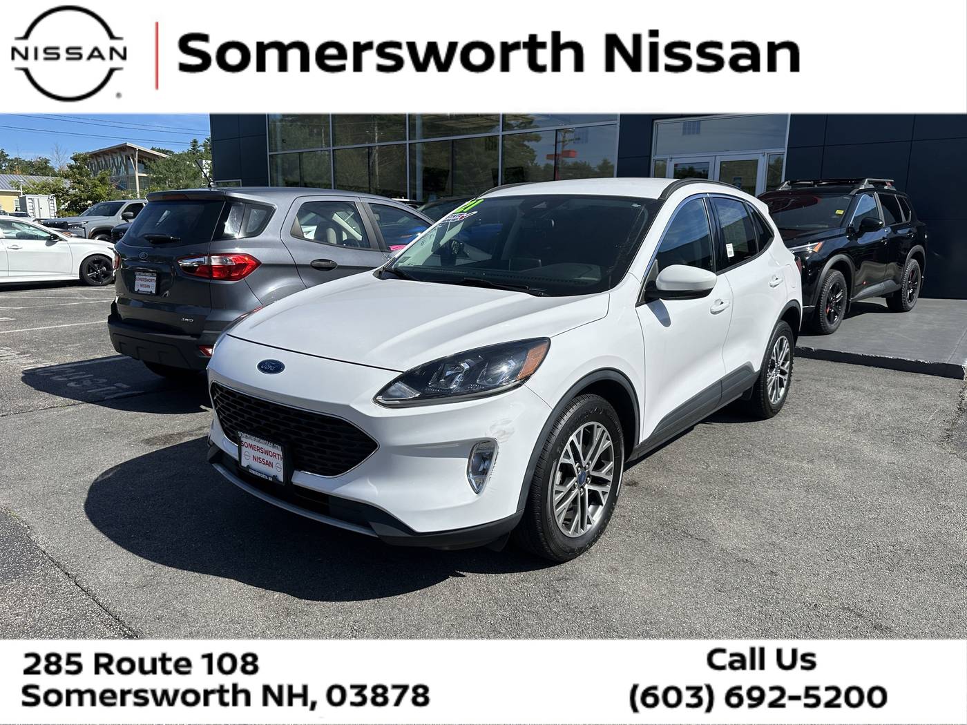 2021 Ford Escape SEL — SUV — 93,065 mi — Somersworth, NH
