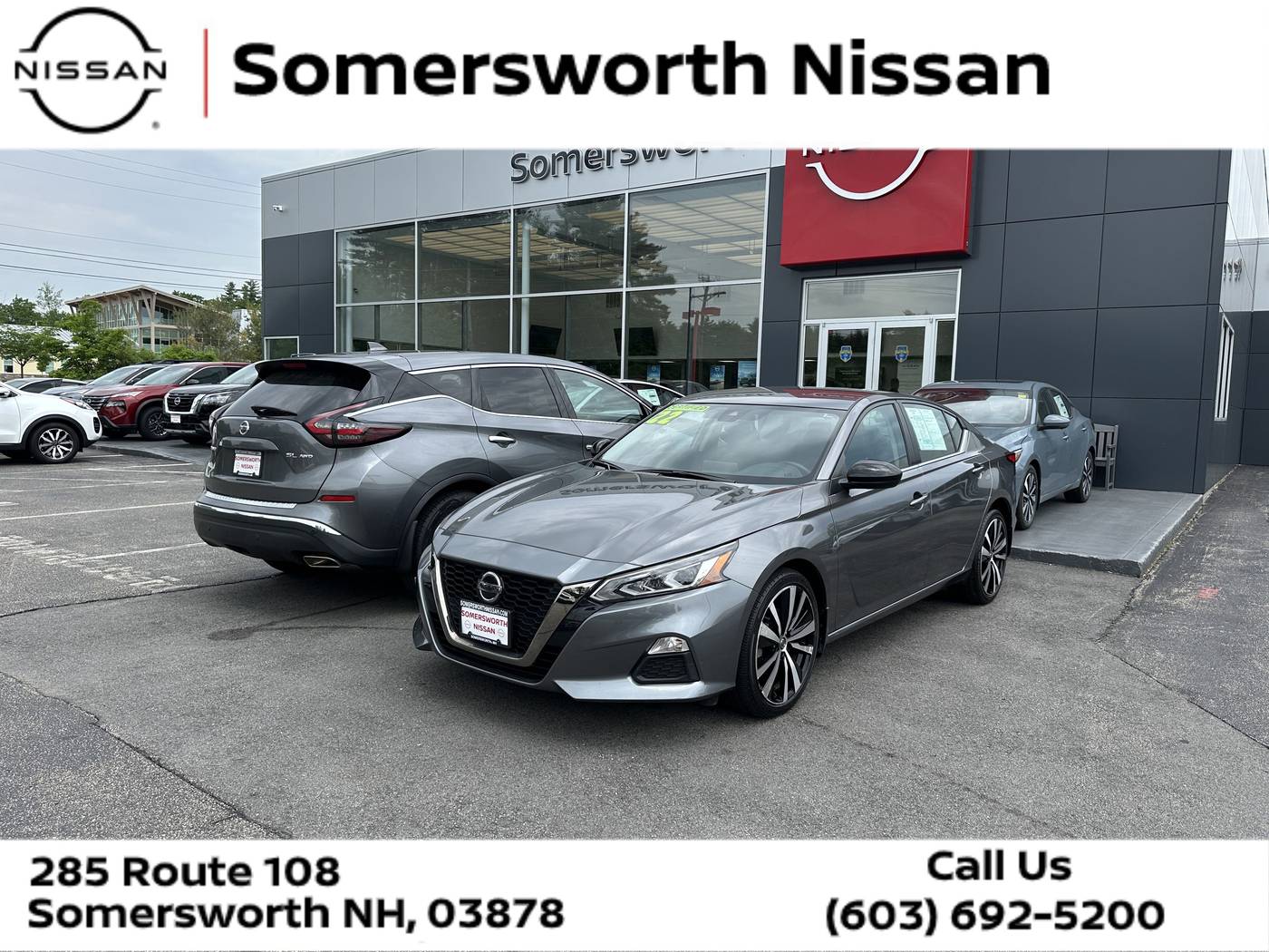2022 Nissan Altima SR — Sedan — 30,777 mi — Somersworth, NH