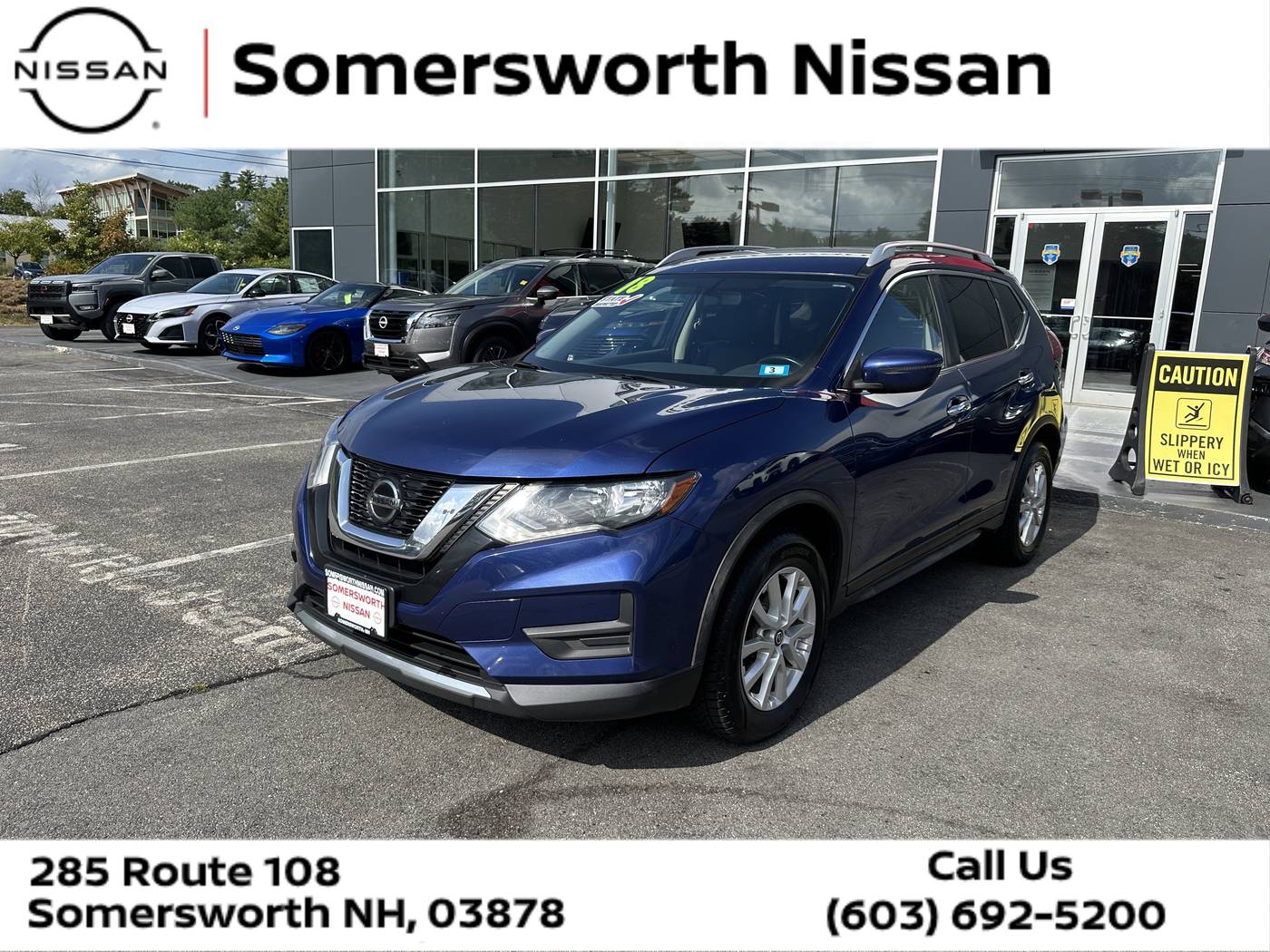 2018 Nissan Rogue SV — SUV — 92,000 mi — Somersworth, NH