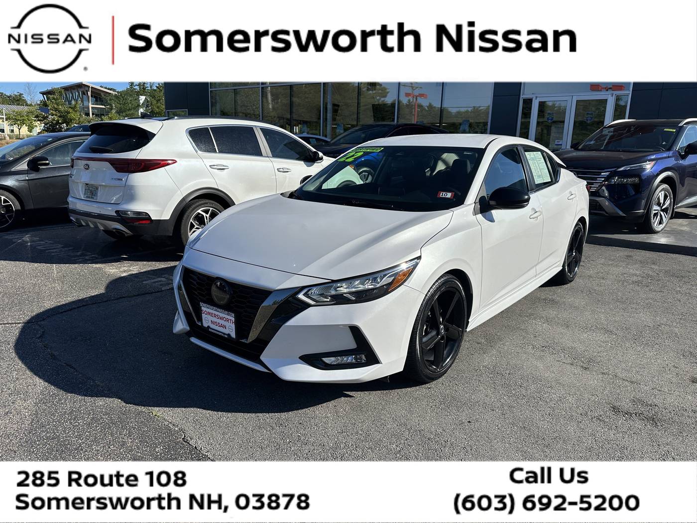 2022 Nissan Sentra SR — Sedan — 58,427 mi — Somersworth, NH