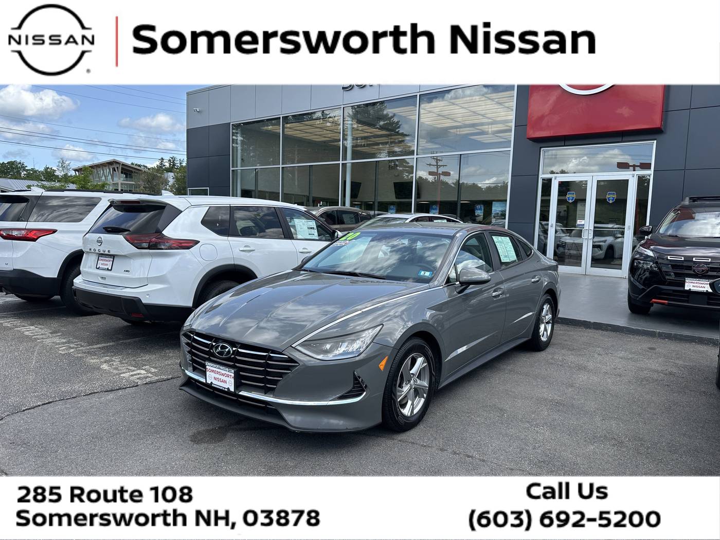 2020 Hyundai Sonata SE — Sedan — 62,705 mi — Somersworth, NH