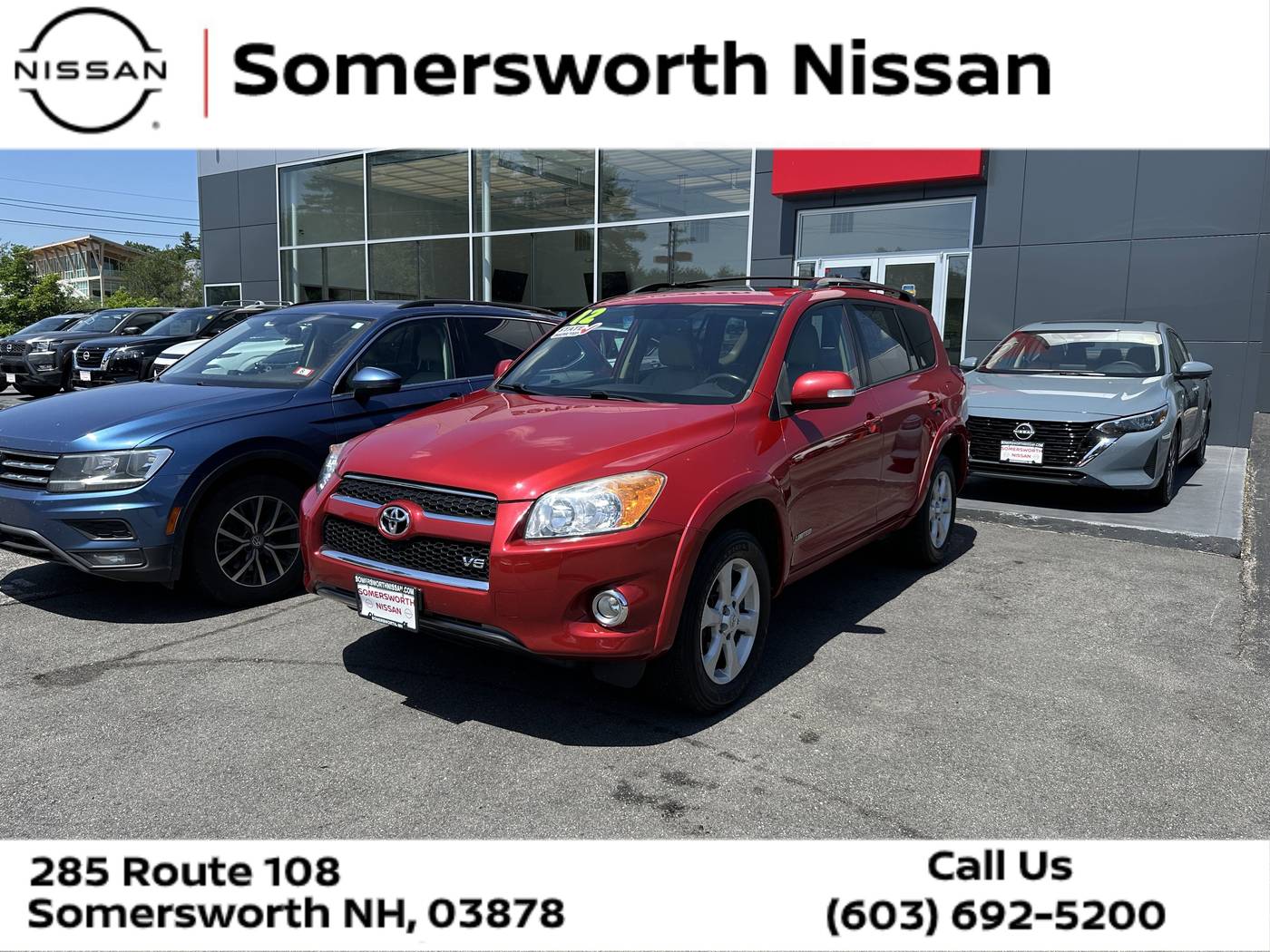 2012 Toyota RAV4 Limited V6 — SUV — 109,375 mi — Somersworth, NH