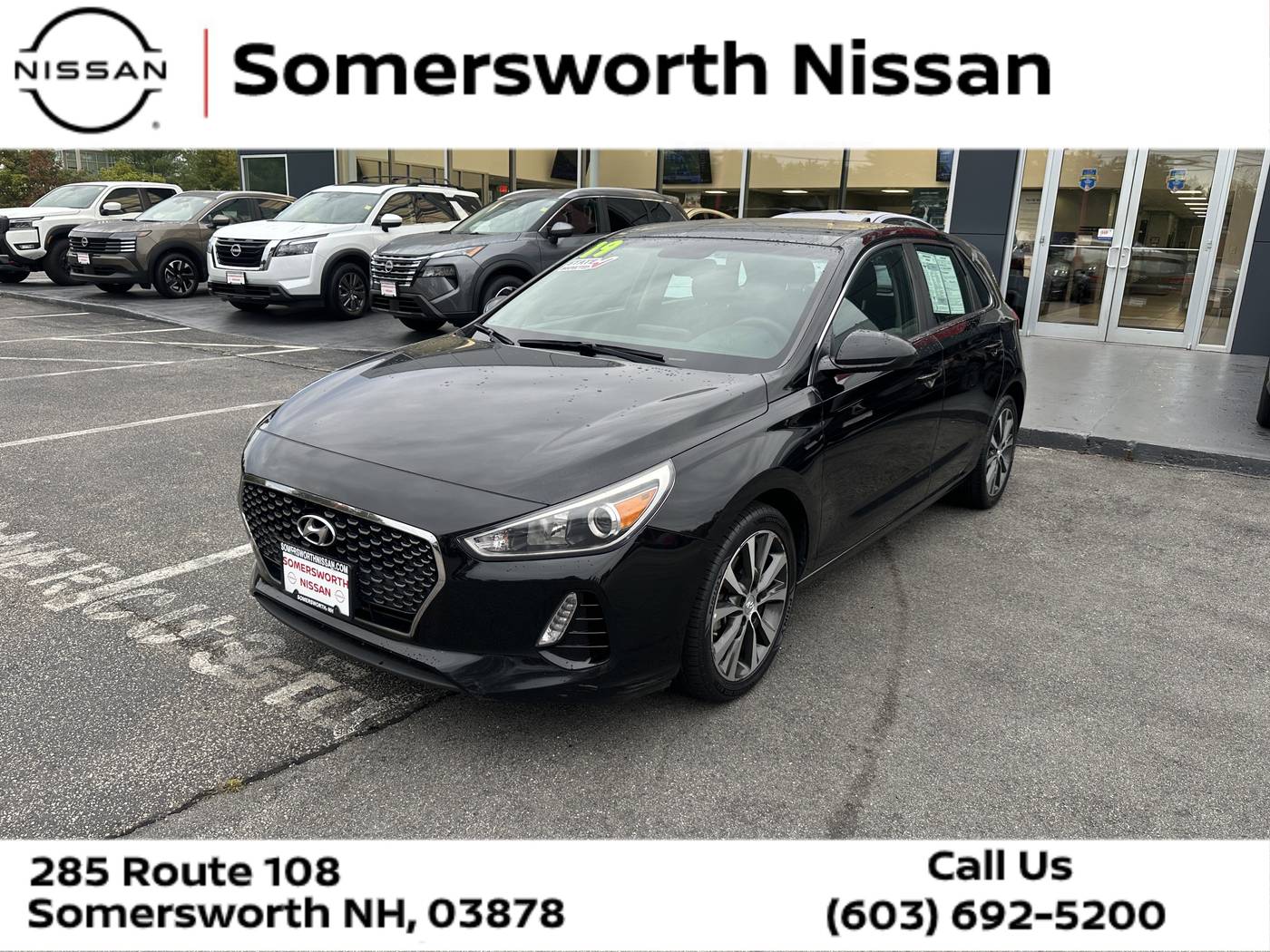 2019 Hyundai Elantra GT — Hatchback — 81,821 mi — Somersworth, NH
