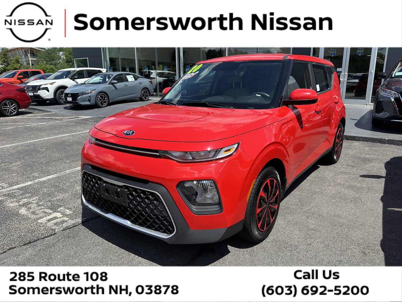 2020 Kia Soul LX — Hatchback — 67,185 mi — Somersworth, NH