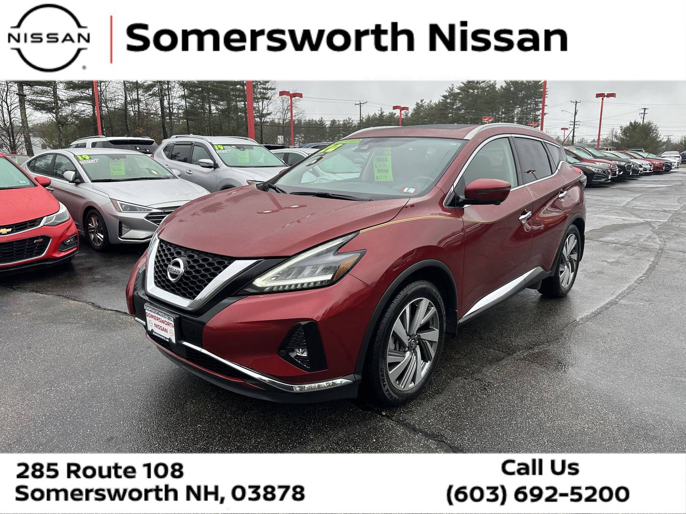 2020 Nissan Murano SL — SUV — 42,009 mi — Somersworth, NH
