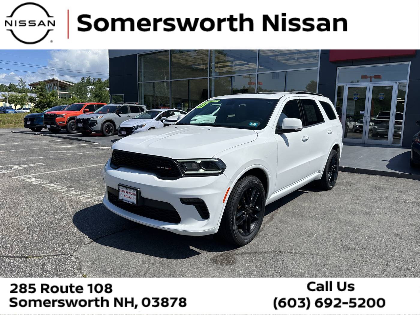 2021 Dodge Durango GT Plus — SUV — 53,376 mi — Somersworth, NH