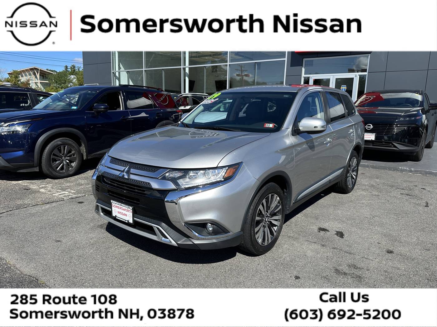 2019 Mitsubishi Outlander ES — SUV — 70,295 mi — Somersworth, NH