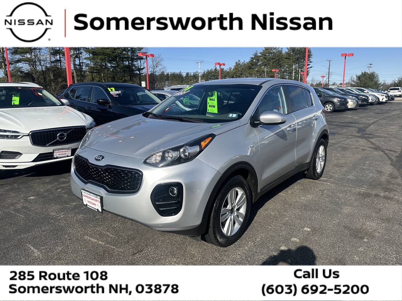 2018 Kia Sportage LX — SUV — 97,945 mi — Somersworth, NH