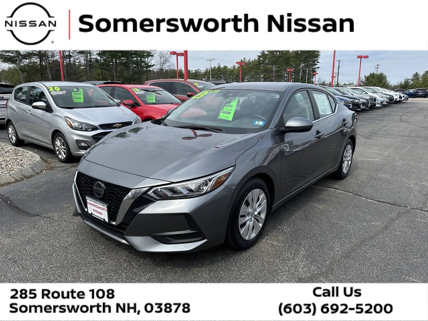 2023 Nissan Sentra S — Sedan — 16,054 mi — Somersworth, NH
