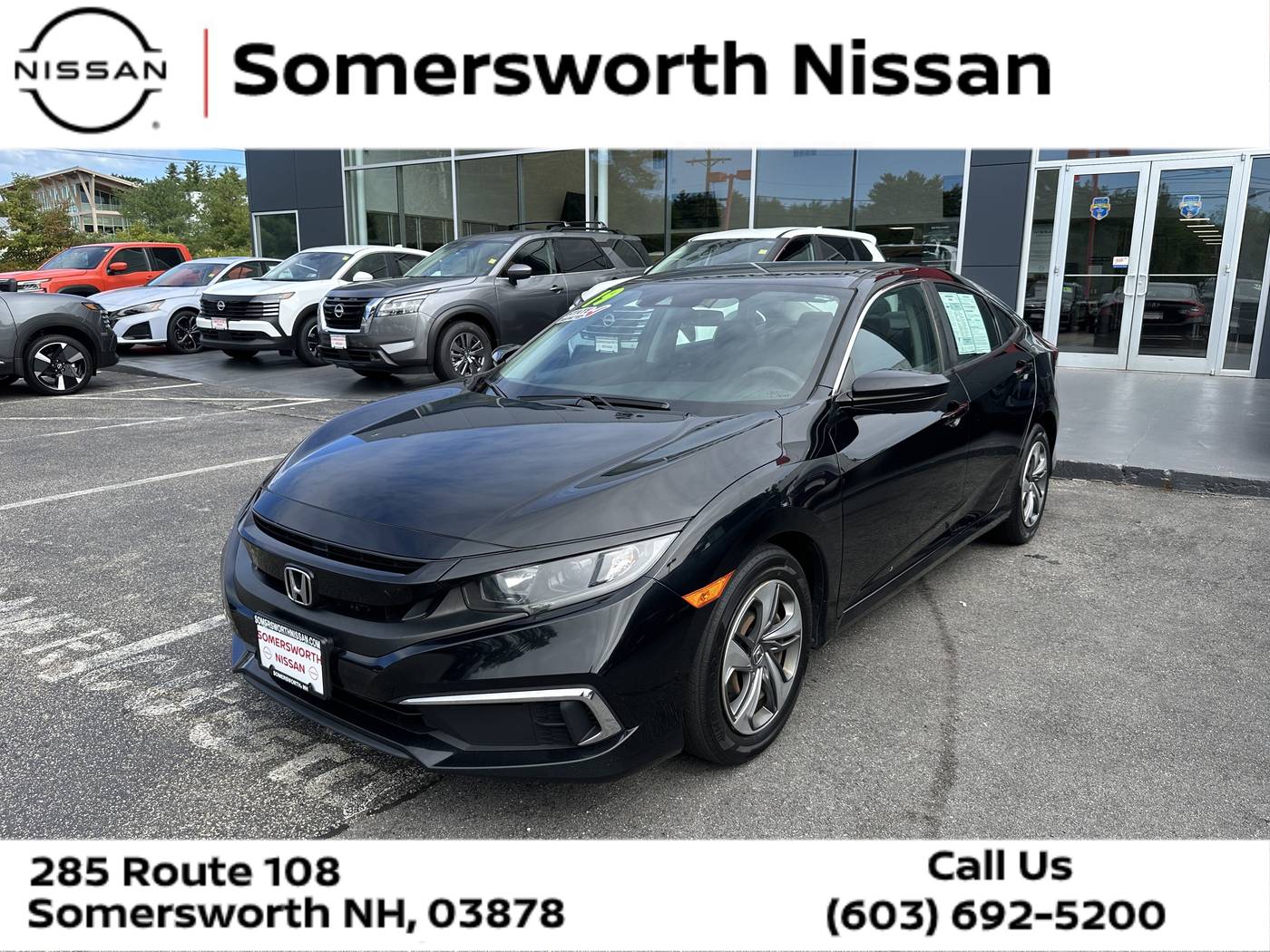 2019 Honda Civic LX — Sedan — 91,062 mi — Somersworth, NH