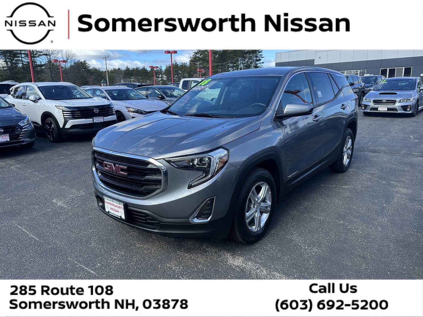 2018 GMC Terrain SLE — SUV — 84,556 mi — Somersworth, NH
