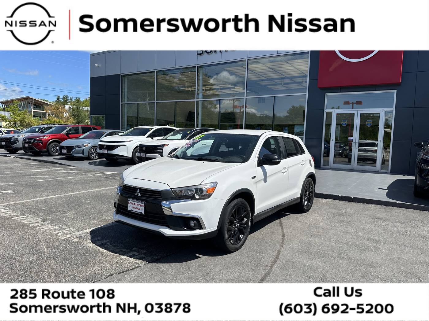 2017 Mitsubishi Outlander Sport ES — SUV — 80,480 mi — Somersworth, NH