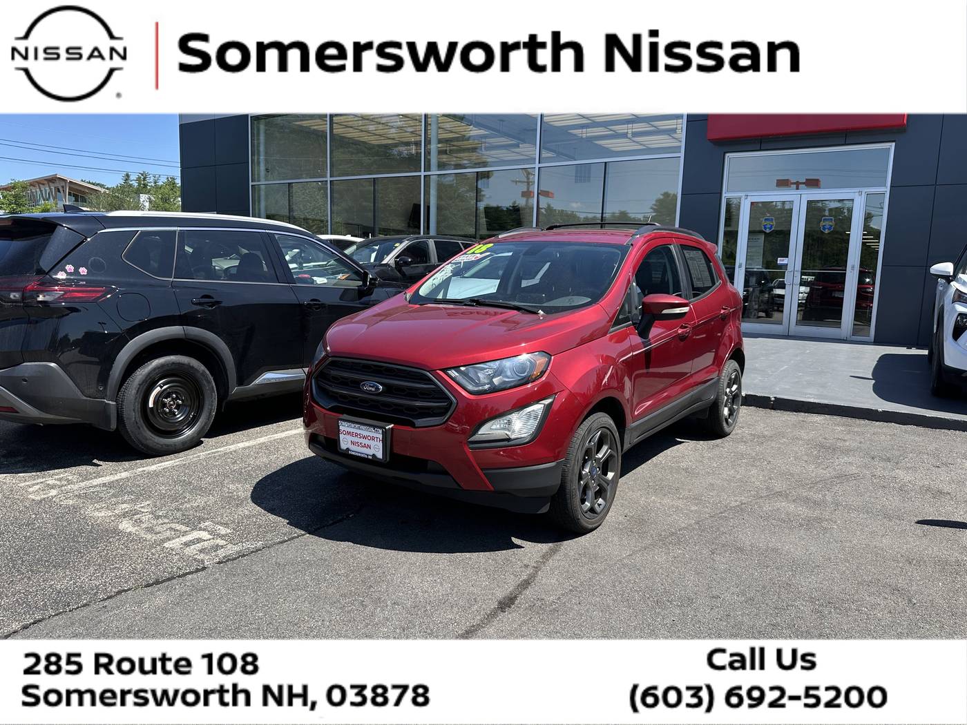 2018 Ford EcoSport SES — SUV — 97,080 mi — Somersworth, NH