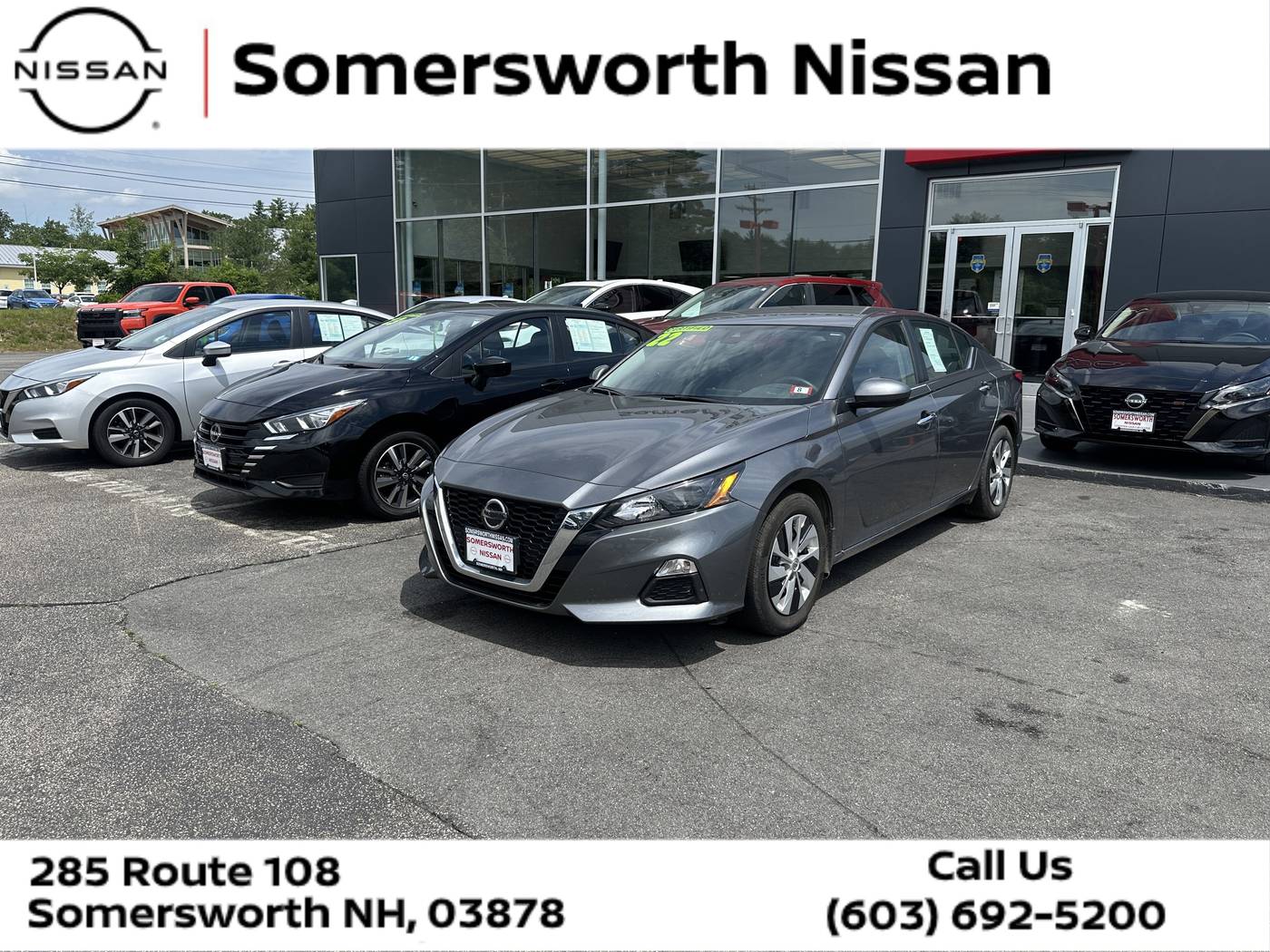 2022 Nissan Altima S — Sedan — 17,889 mi — Somersworth, NH
