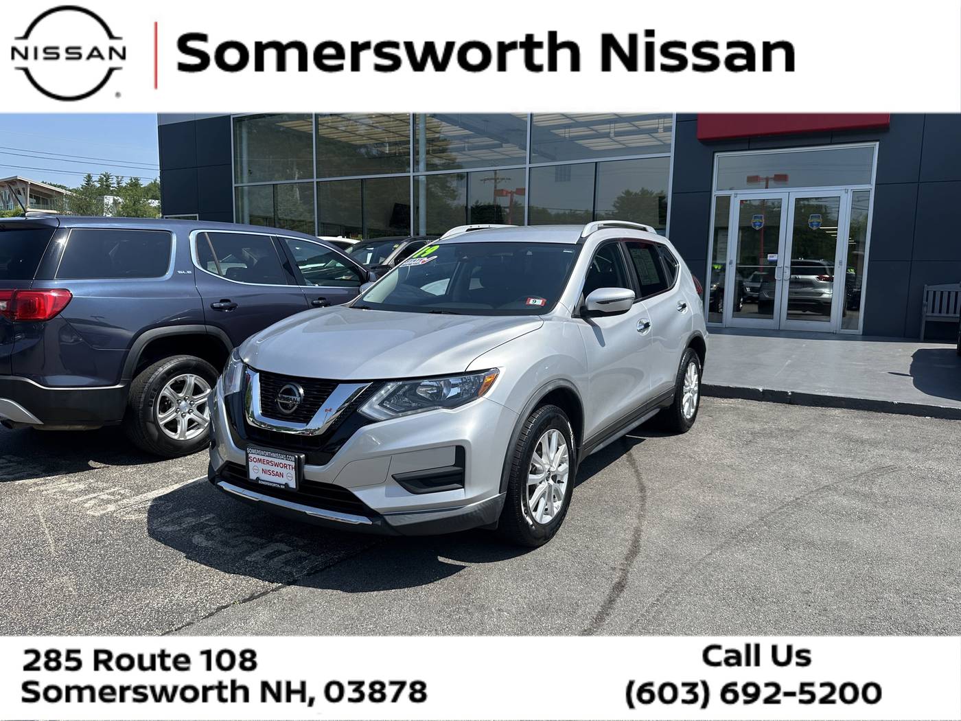 2019 Nissan Rogue S — SUV — 63,271 mi — Somersworth, NH