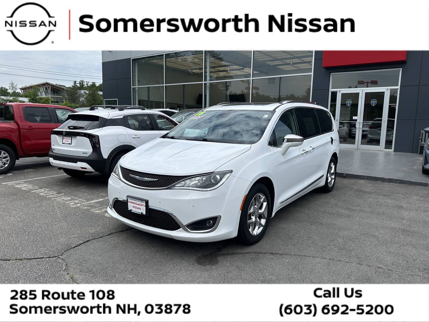 2018 Chrysler Pacifica Limited — Minivan — 67,342 mi — Somersworth, NH