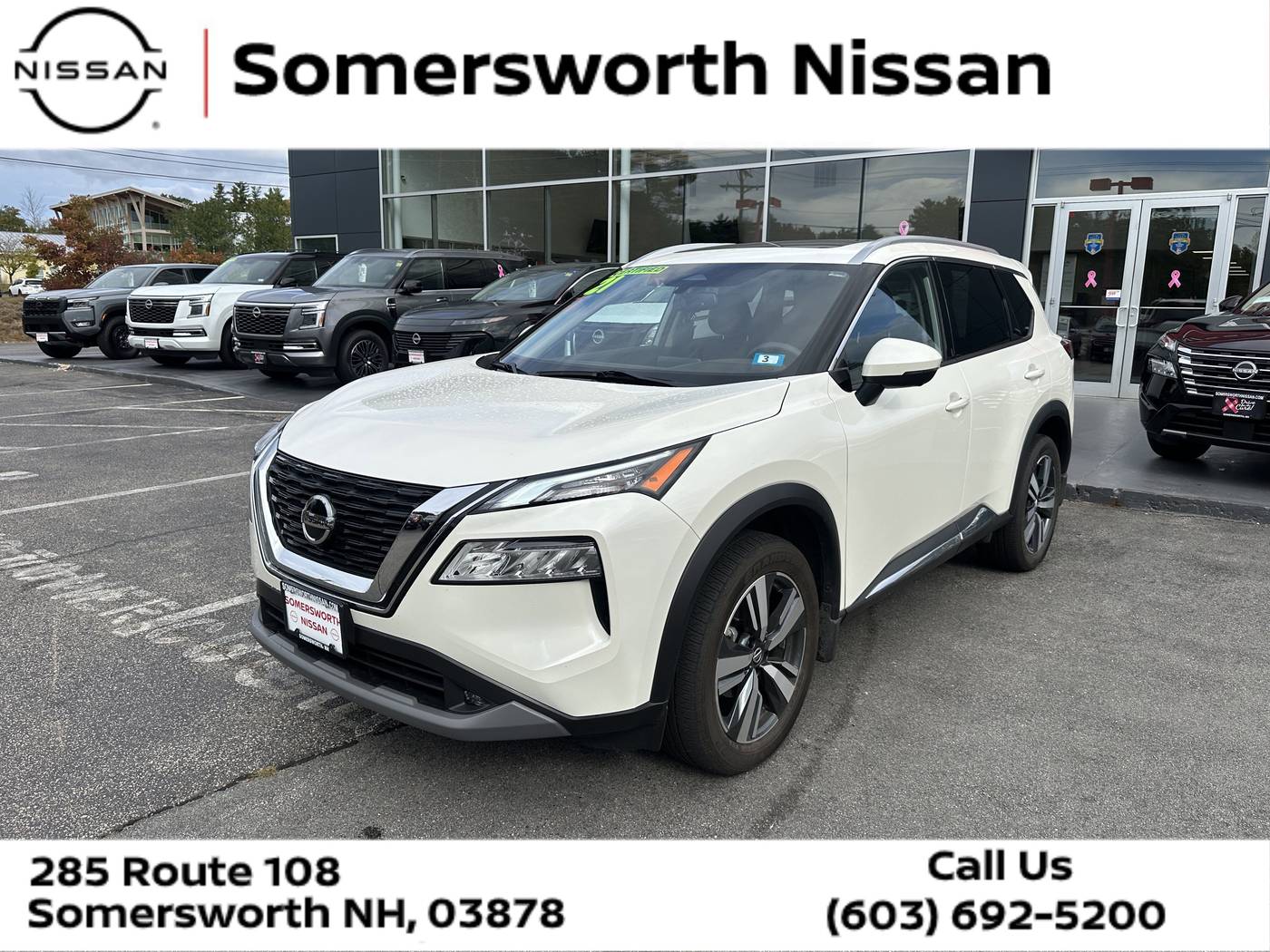 2021 Nissan Rogue SL — SUV — 8,541 mi — Somersworth, NH