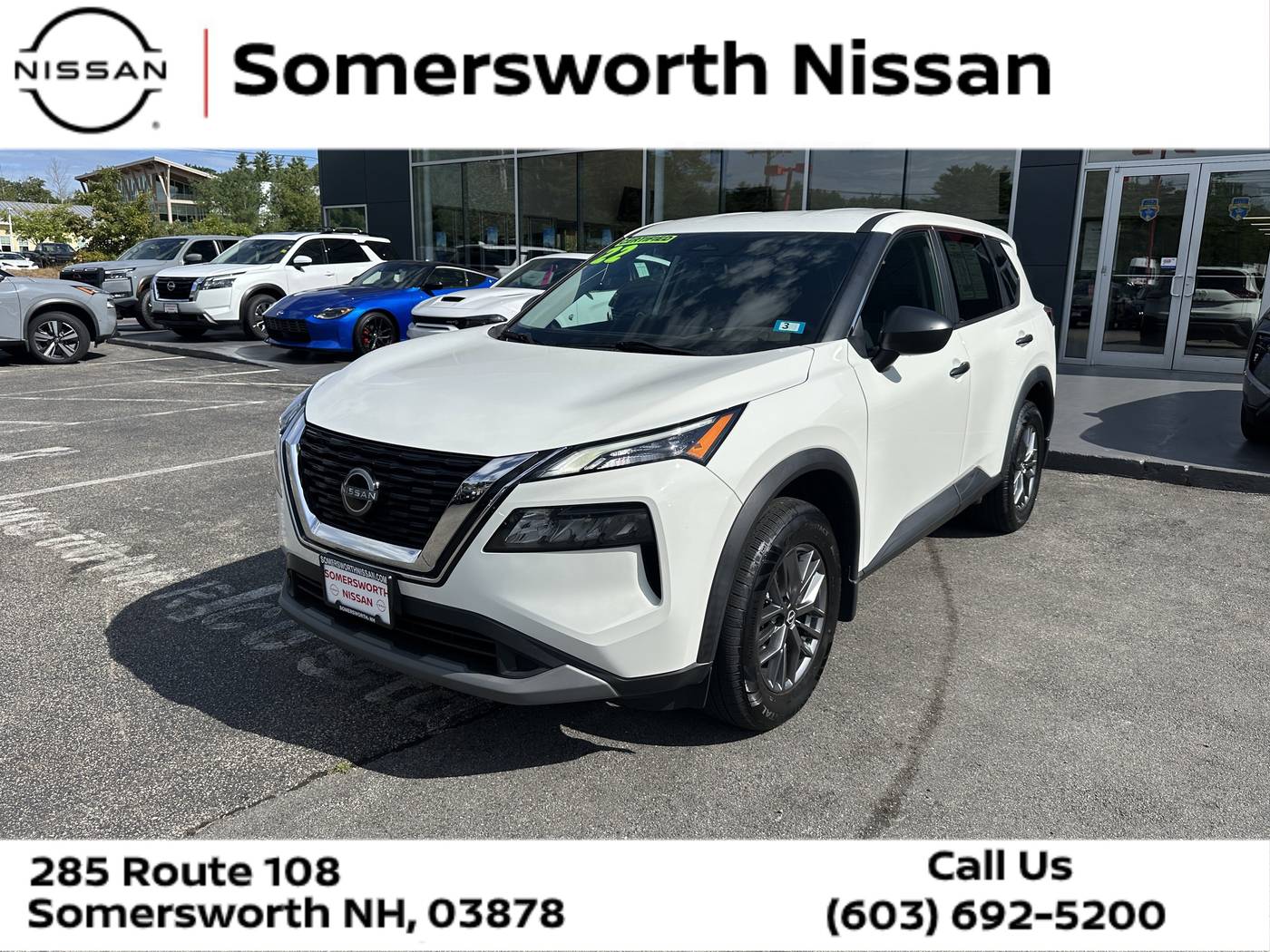 2022 Nissan Rogue S — SUV — 32,988 mi — Somersworth, NH