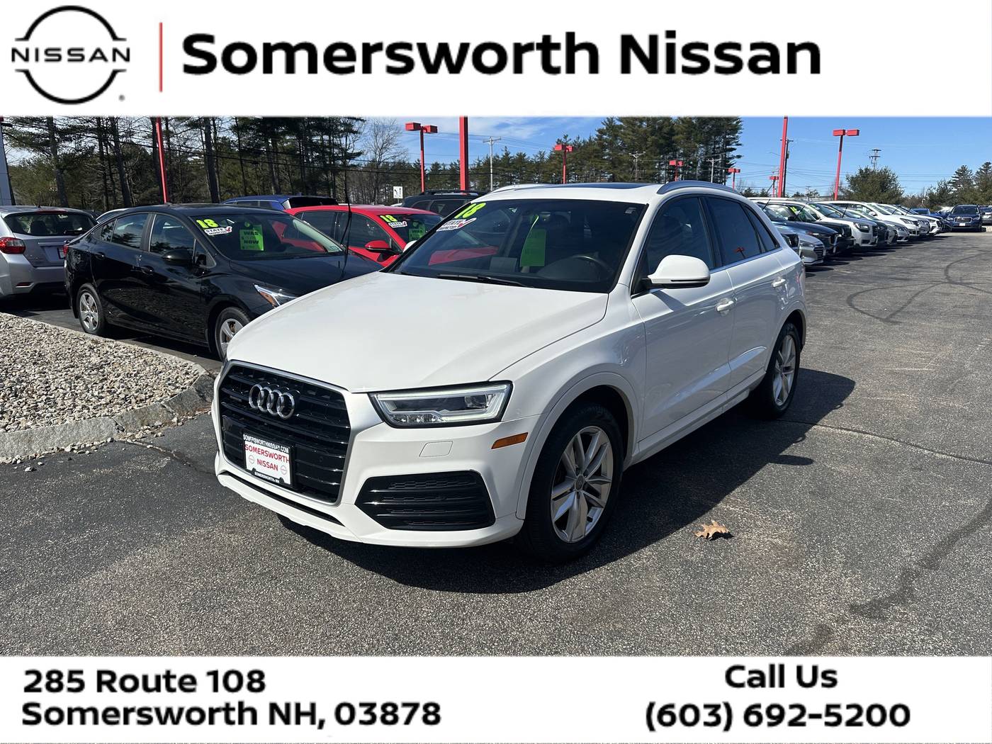 2018 Audi Q3 Premium Plus — SUV — 96,107 mi — Somersworth, NH