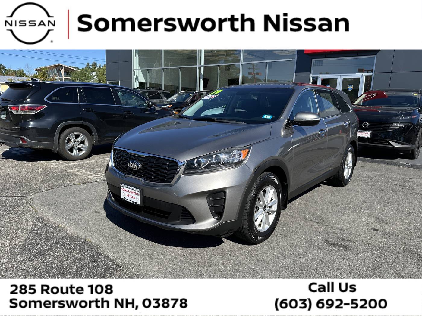 2019 Kia Sorento L — SUV — 94,873 mi — Somersworth, NH