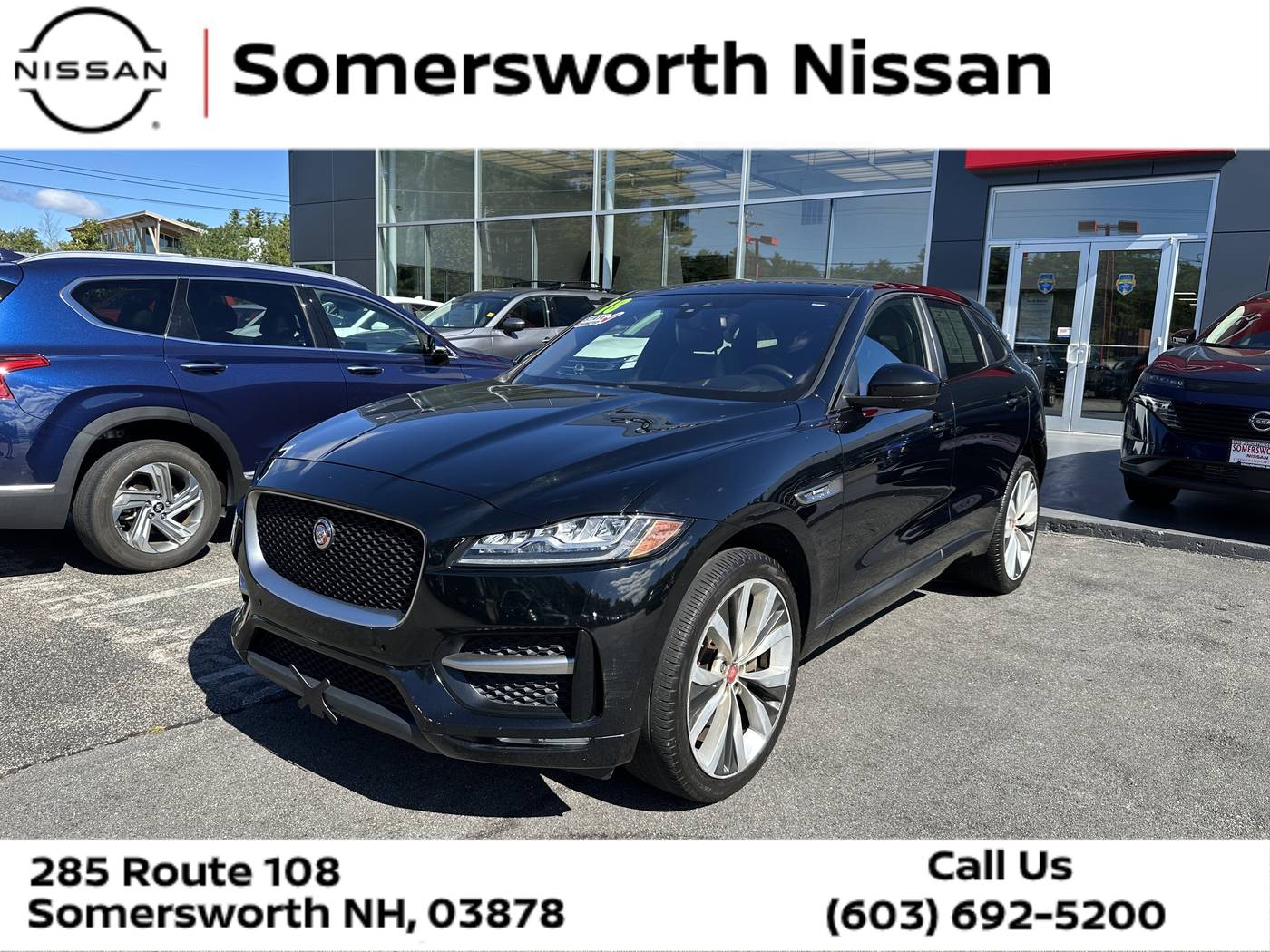 2018 Jaguar F-PACE R-Sport — SUV — 69,204 mi — Somersworth, NH