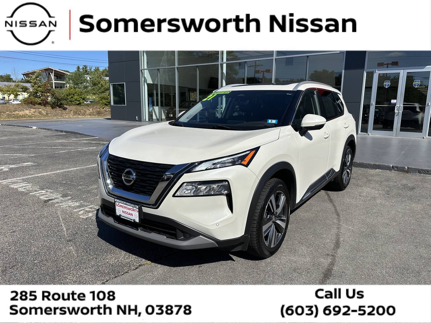 2021 Nissan Rogue SL — SUV — 50,383 mi — Somersworth, NH