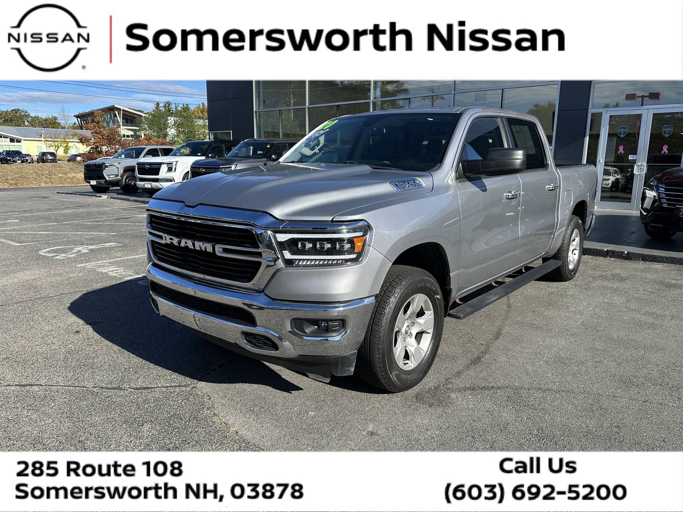 2020 Ram 1500 Big Horn — Pickup Truck — 62,020 mi — Somersworth, NH