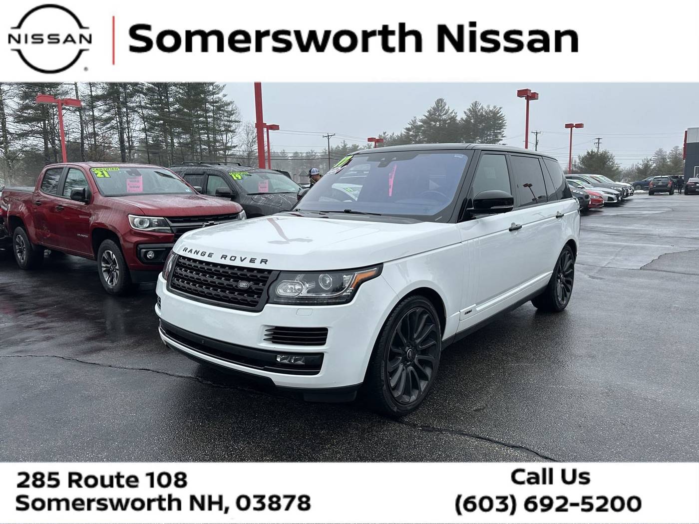 2017 Land Rover Range Rover Supercharged — SUV — 94,627 mi — Somersworth, NH