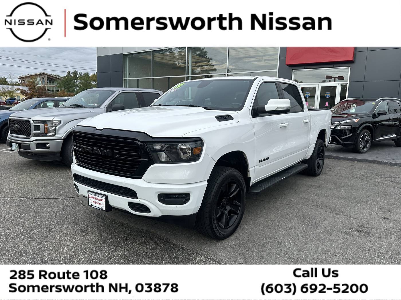 2020 Ram 1500 Big Horn — Pickup Truck — 87,362 mi — Somersworth, NH