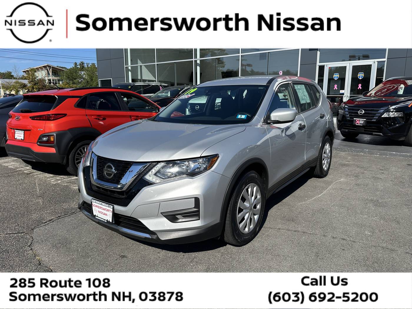 2019 Nissan Rogue S — SUV — 95,771 mi — Somersworth, NH