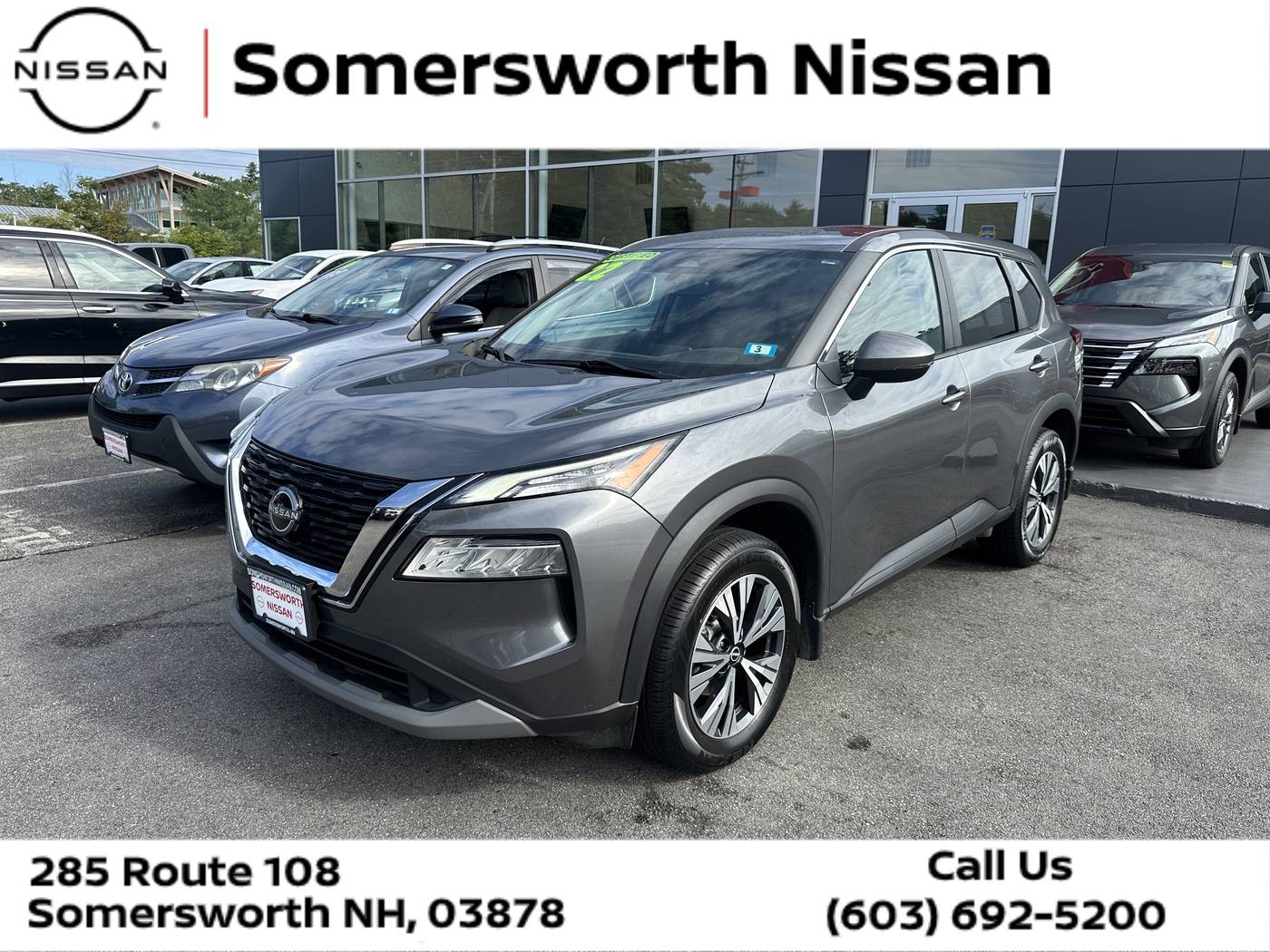 2022 Nissan Rogue SV — SUV — 38,176 mi — Somersworth, NH