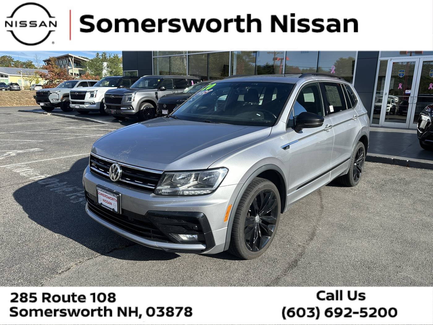 2020 Volkswagen Tiguan SE — SUV — 92,164 mi — Somersworth, NH