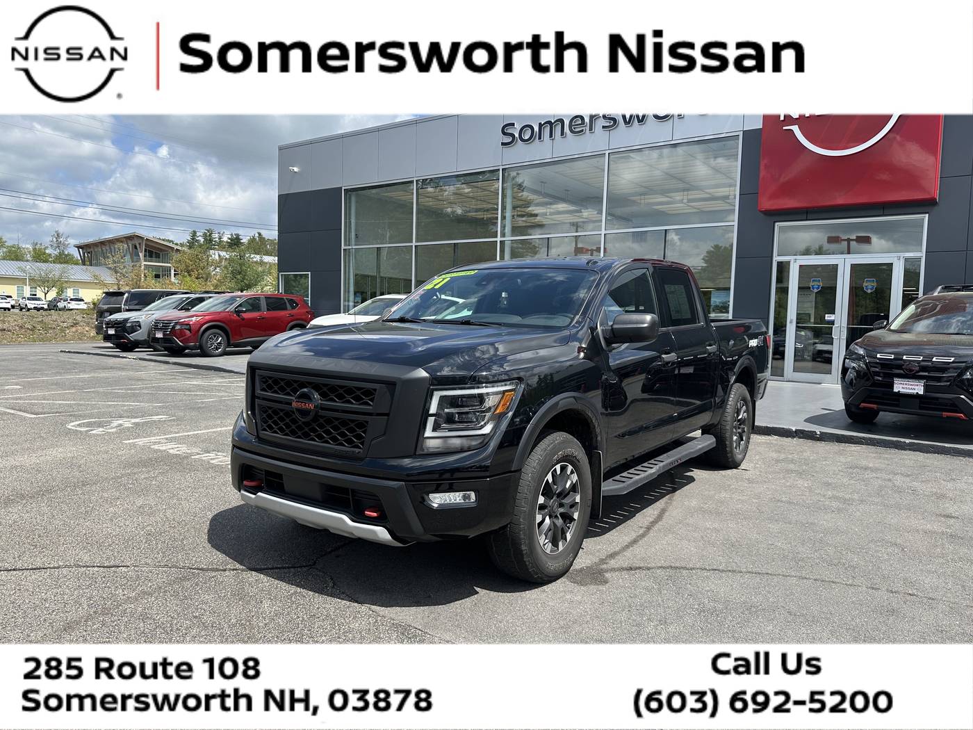 2021 Nissan Titan PRO-4X — Pickup Truck — 46,708 mi — Somersworth, NH