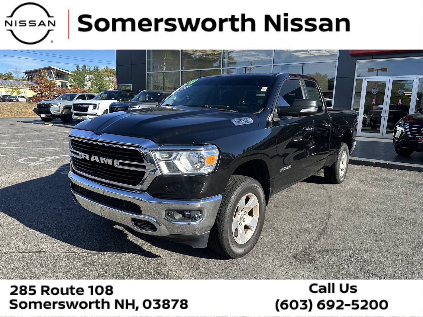 2020 Ram 1500 Big Horn — Pickup Truck — 99,436 mi — Somersworth, NH