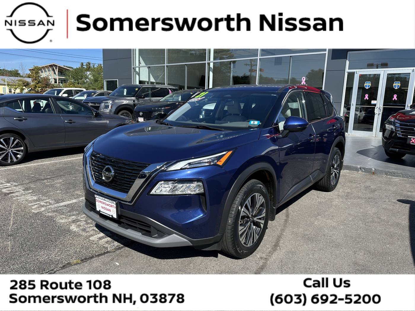 2021 Nissan Rogue SV — SUV — 71,852 mi — Somersworth, NH