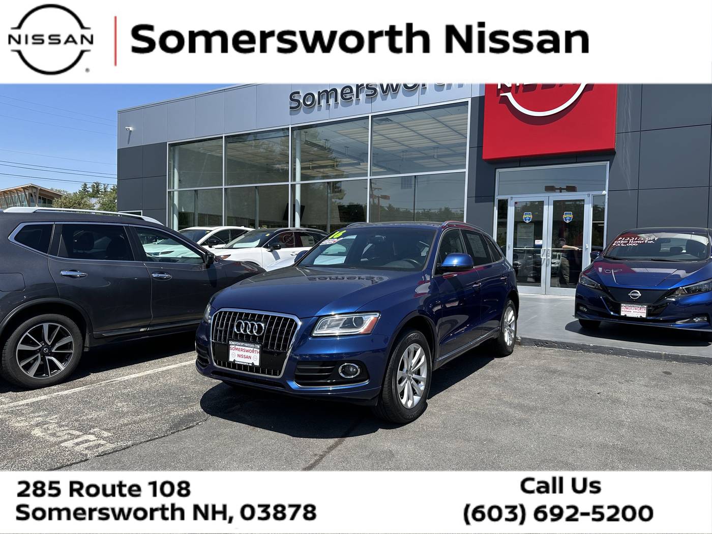 2016 Audi Q5 Premium Plus — SUV — 78,594 mi — Somersworth, NH