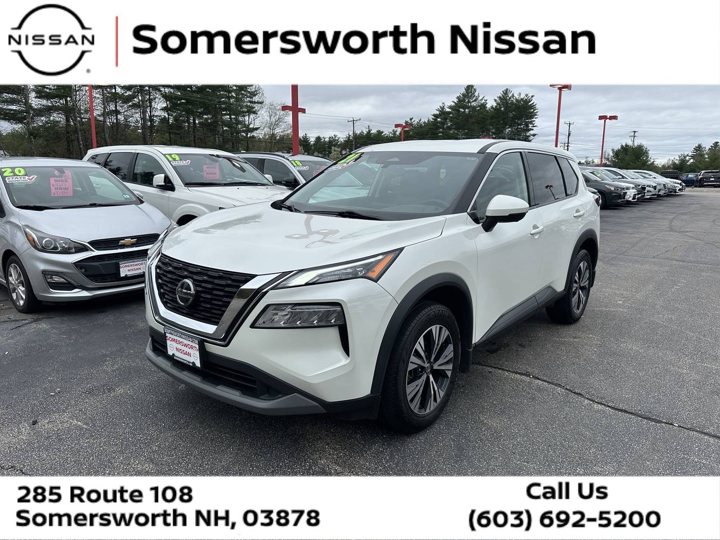 2021 Nissan Rogue SV — SUV — 71,512 mi — Somersworth, NH